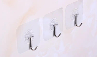 無痕掛鉤熱熔膠墻壁上應用